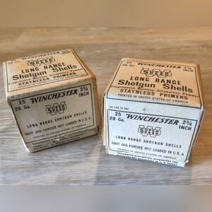 Winchester Shotgun Shells Box